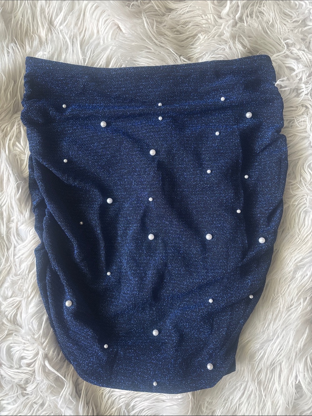 Pearl Embellished Skirt